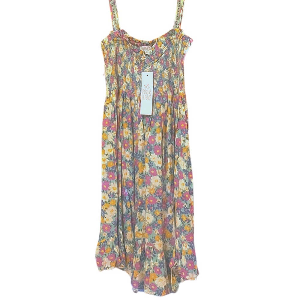 NWT Patrons of Peace Carmel Dress in Daisy Print